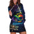 Personalized As Long As I Breathe You'll Be Remembered Hoodie Dress Feather Infinity Luxury Dragonfly