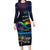 Personalized As Long As I Breathe You'll Be Remembered Long Sleeve Bodycon Dress Feather Infinity Luxury Dragonfly