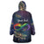 Personalized As Long As I Breathe You'll Be Remembered Wearable Blanket Hoodie Feather Infinity Luxury Dragonfly