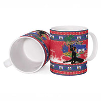 Personalized Ayiti Jwaye Nwel Ceramic Mug Haiti Merry Christmas - Wonder Print Shop
