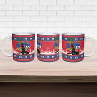 Personalized Ayiti Jwaye Nwel Ceramic Mug Haiti Merry Christmas - Wonder Print Shop