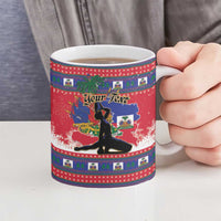 Personalized Ayiti Jwaye Nwel Ceramic Mug Haiti Merry Christmas - Wonder Print Shop