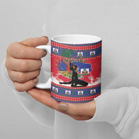 Personalized Ayiti Jwaye Nwel Ceramic Mug Haiti Merry Christmas - Wonder Print Shop