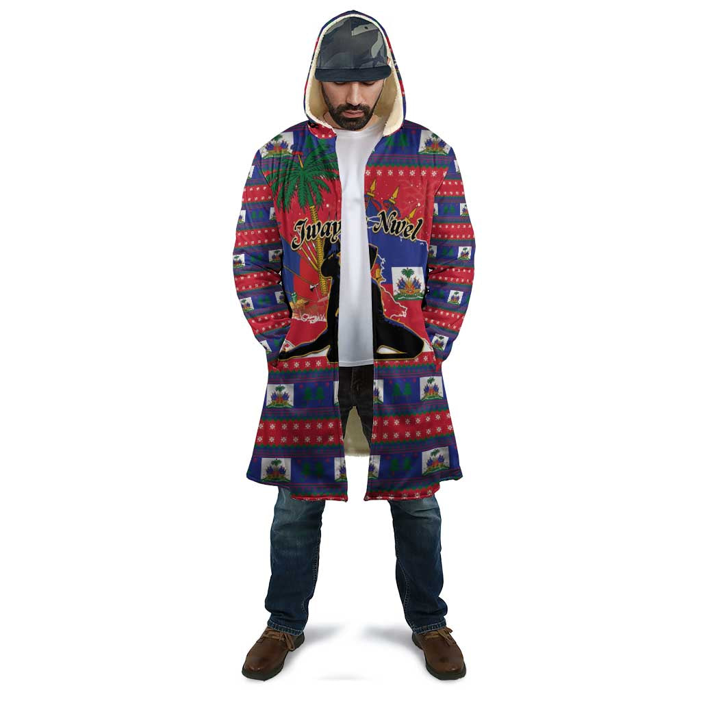 Personalized Ayiti Jwaye Nwel Cloak Haiti Merry Christmas - Wonder Print Shop