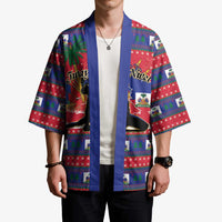 Personalized Ayiti Jwaye Nwel Kimono Haiti Merry Christmas - Wonder Print Shop