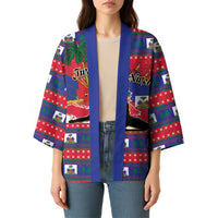 Personalized Ayiti Jwaye Nwel Kimono Haiti Merry Christmas - Wonder Print Shop