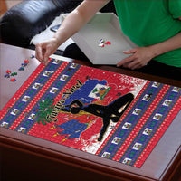 Ayiti Jwaye Nwel Puzzle Haiti Merry Christmas - Wonder Print Shop