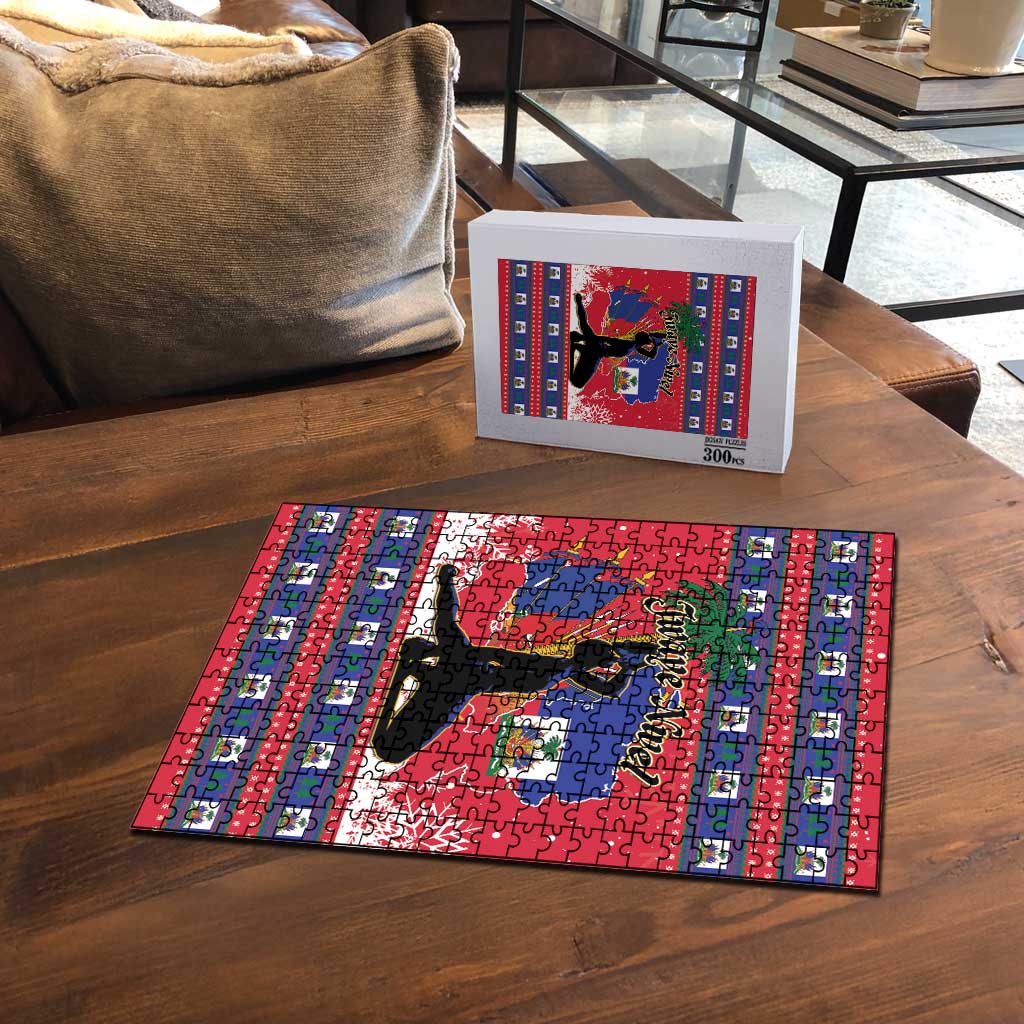 Ayiti Jwaye Nwel Puzzle Haiti Merry Christmas - Wonder Print Shop