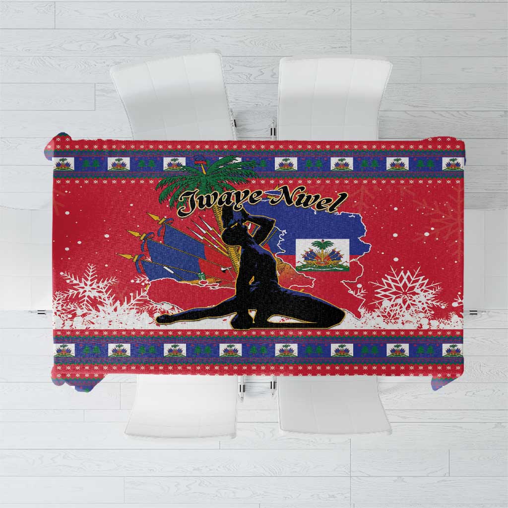 Ayiti Jwaye Nwel Tablecloth Haiti Merry Christmas - Wonder Print Shop
