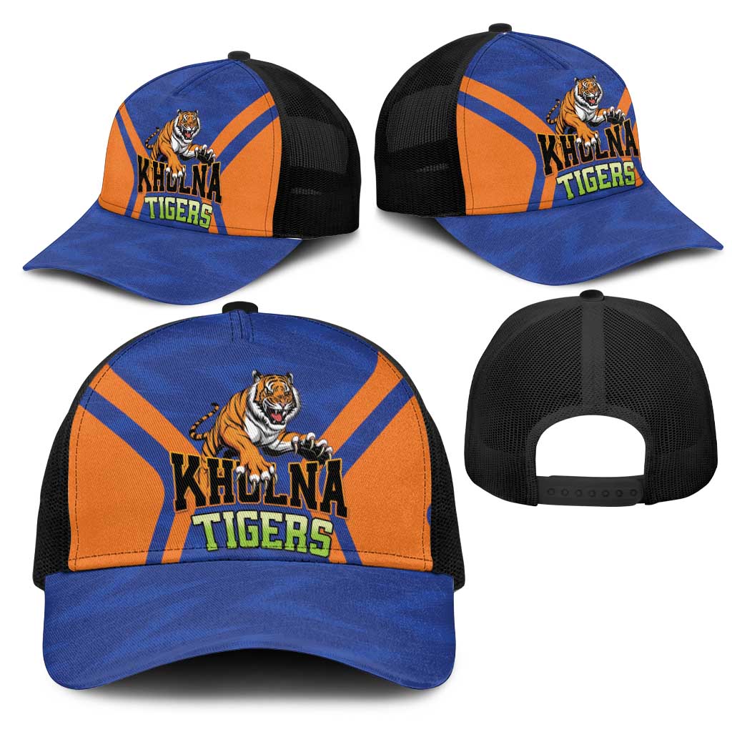 Khulna Cricket Tigers Mesh Trucker Cap Ready to Roar - Wonder Print Shop