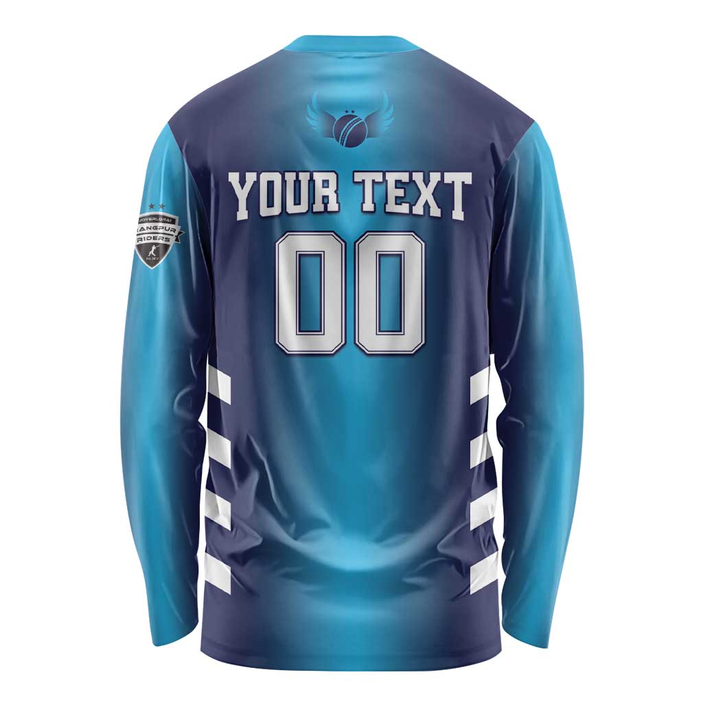 Custom Rangpur Cricket Riders Long Sleeve Shirt Joyer Lorai - Wonder Print Shop