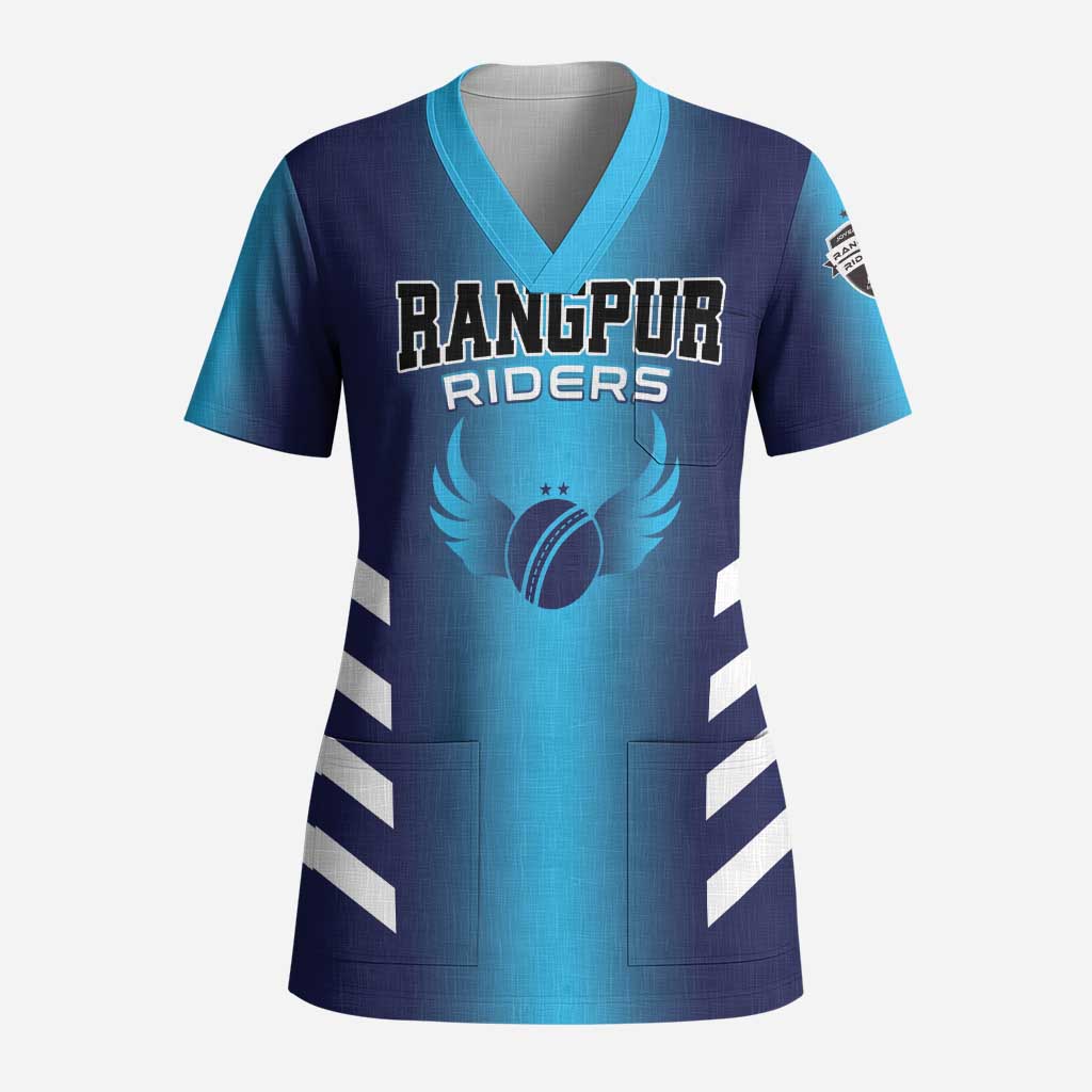 Custom Rangpur Cricket Riders Scrub Top Joyer Lorai - Wonder Print Shop