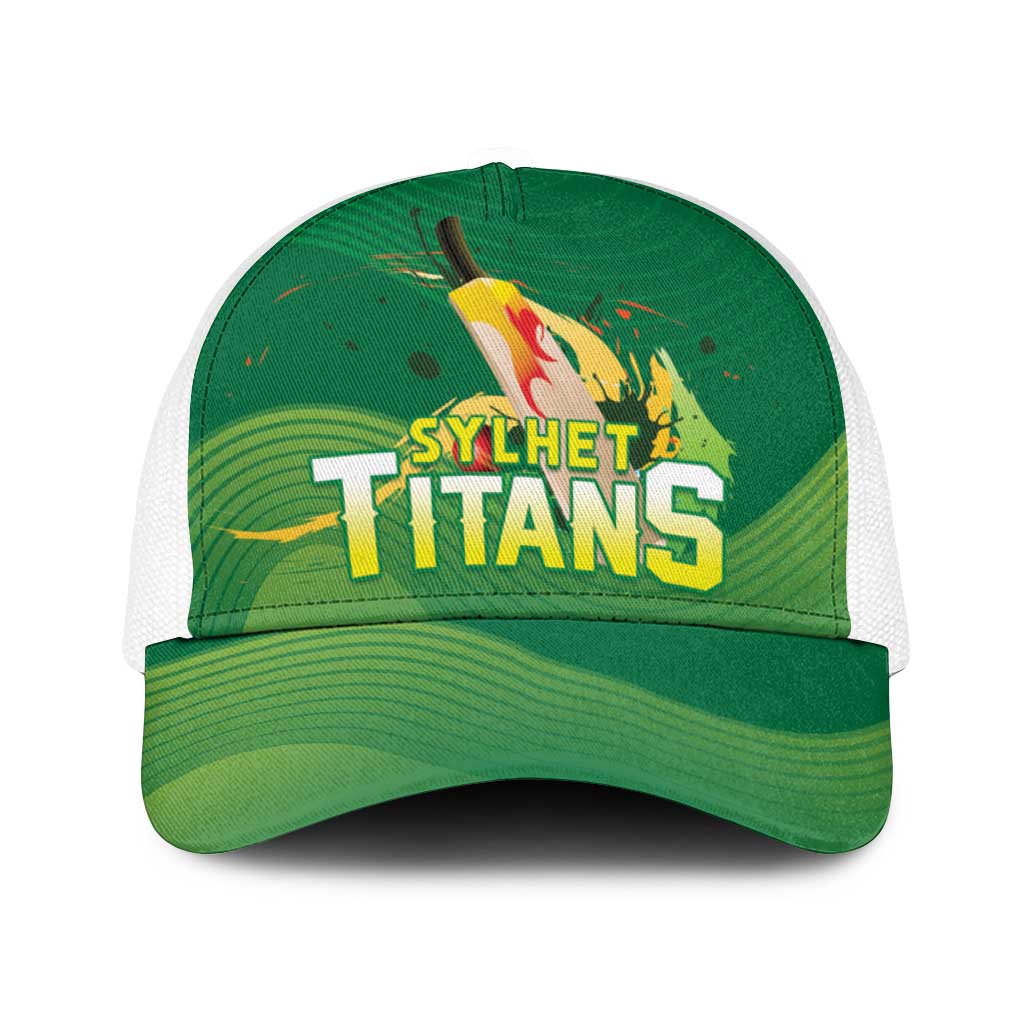Sylhet Cricket Titans Baseball Net Cap Rise Of Titans - Wonder Print Shop