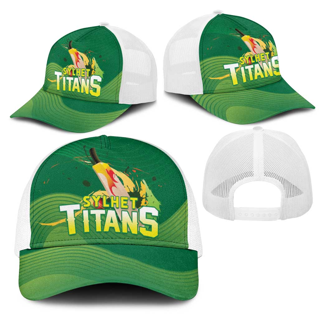 Sylhet Cricket Titans Mesh Trucker Cap Rise Of Titans - Wonder Print Shop