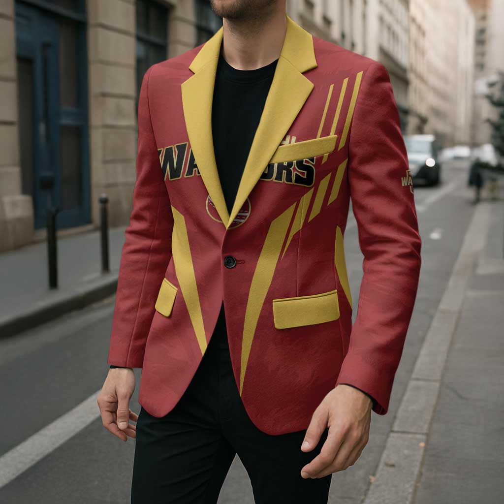 Custom Rajshahi Cricket Warriors Blazer Keep Shining - Wonder Print Shop