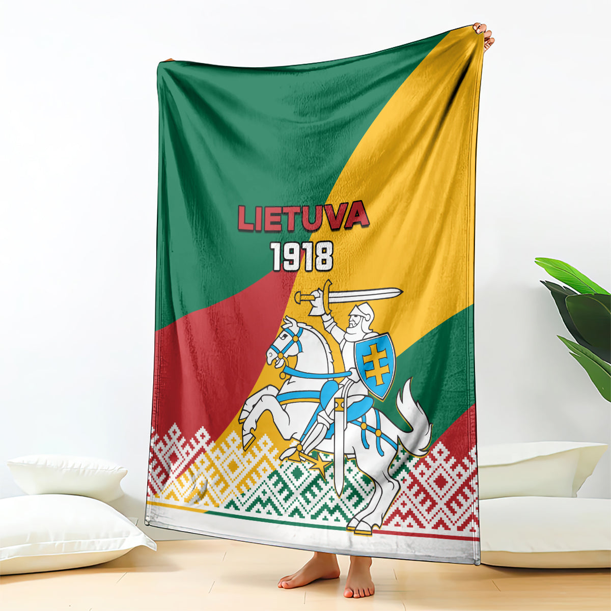 lithuania-independence-day-personalized-blanket-lietuva-vytis-106th-anniversary