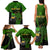 Leprechaun Hat Gold Coins St Patricks Day Personalized Family Matching Tank Maxi Dress and Hawaiian Shirt With Irish Celtic Shamrock - Wonder Print Shop