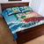 Saba Quilt Bed Set Sailboat Remis Velisque - Wonder Print Shop