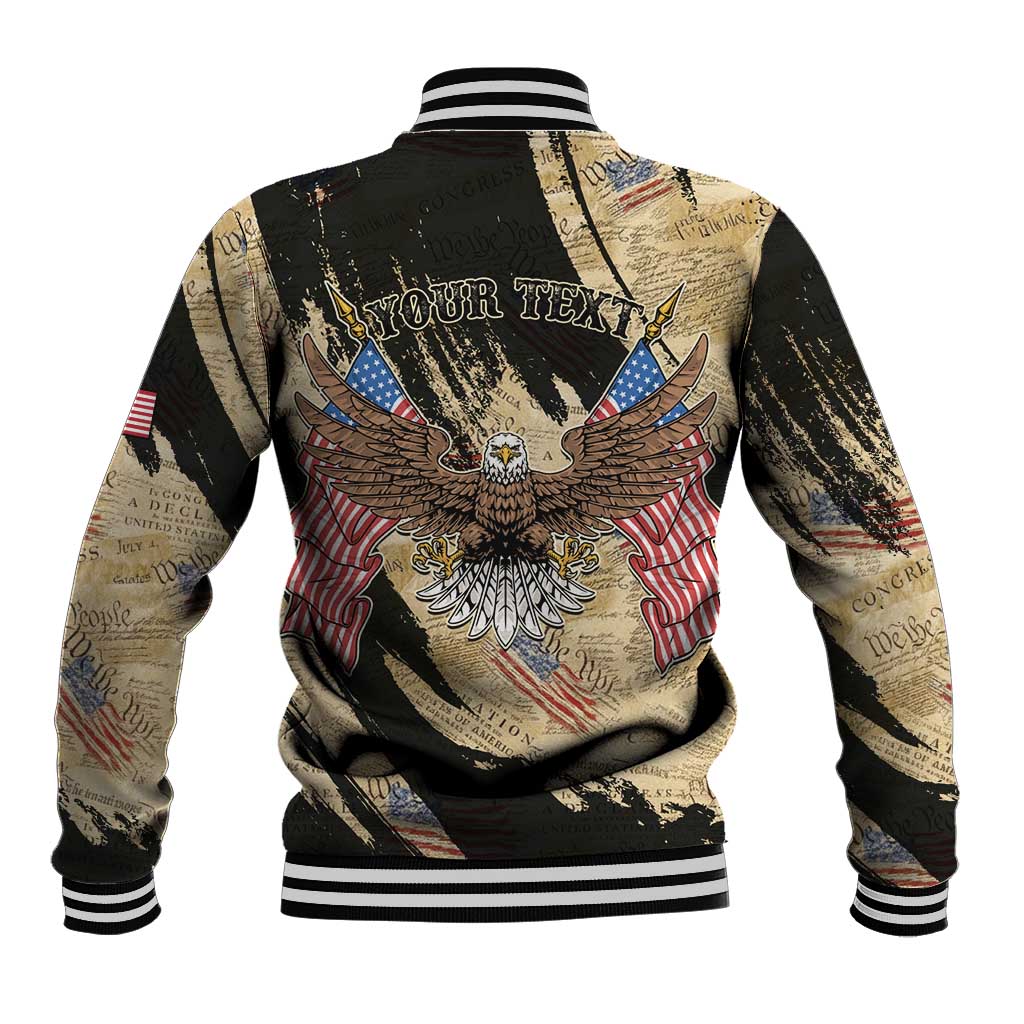 Personalized American 250th Anniversary Baseball Jacket We The People - Wonder Print Shop