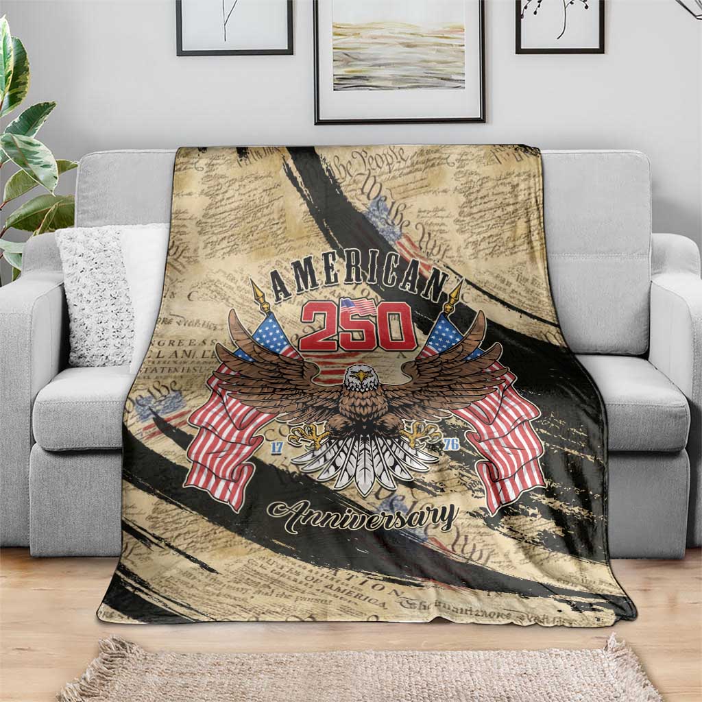 American 250th Anniversary Blanket We The People - Wonder Print Shop