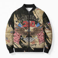 Personalized American 250th Anniversary Bomber Puffer Jacket We The People - Wonder Print Shop