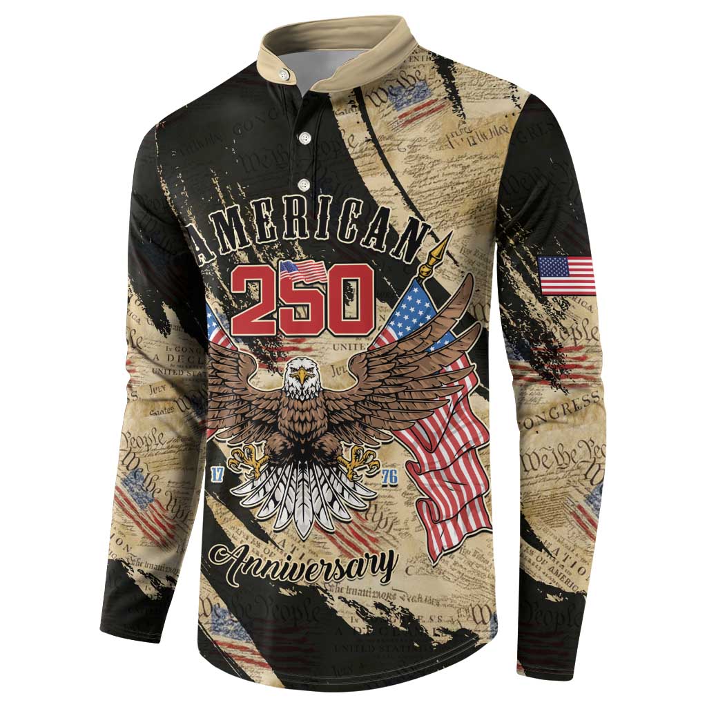 Personalized American 250th Anniversary Button Sweatshirt We The People - Wonder Print Shop