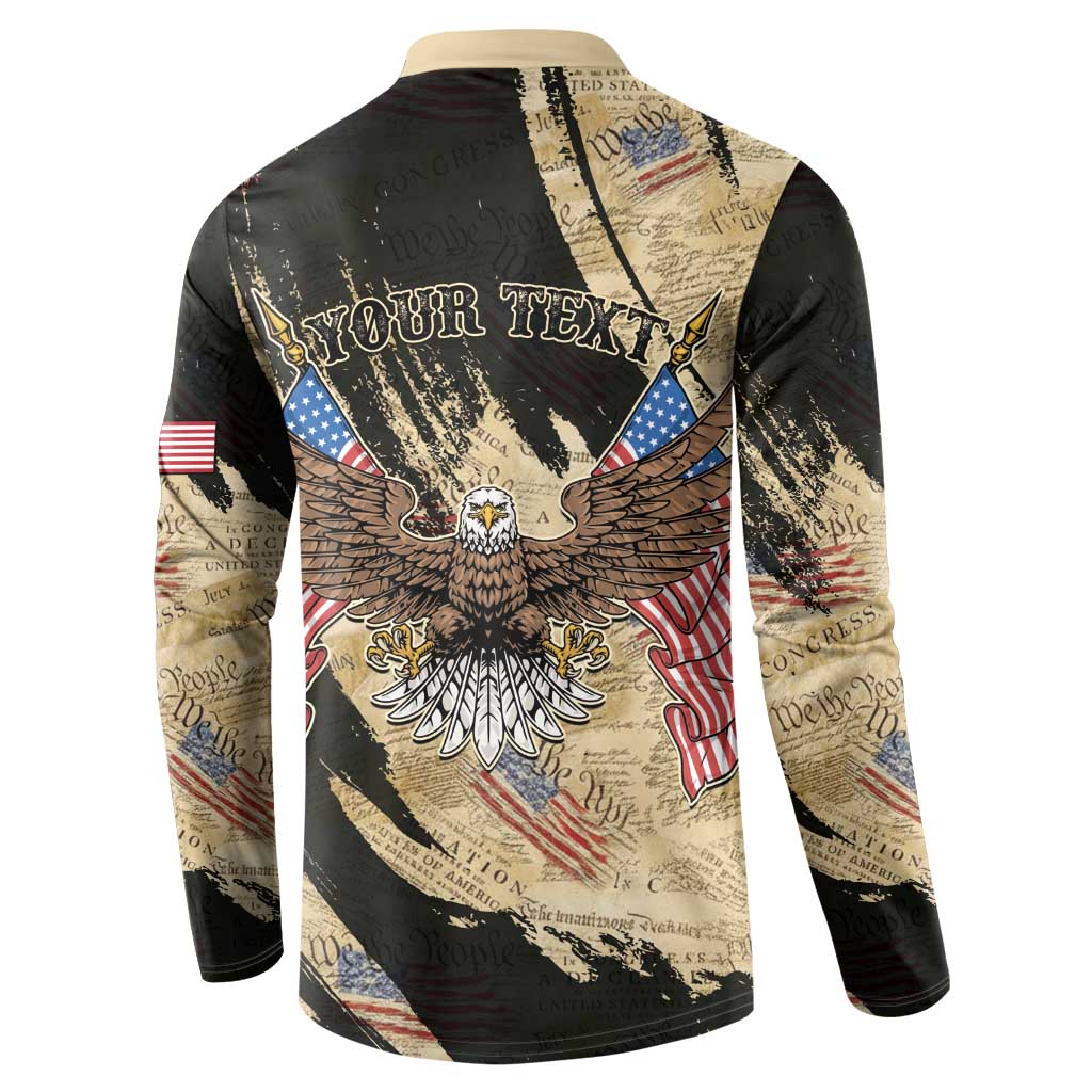 Personalized American 250th Anniversary Button Sweatshirt We The People - Wonder Print Shop