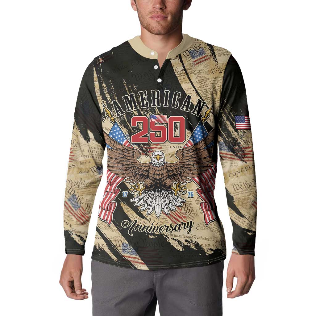Personalized American 250th Anniversary Button Sweatshirt We The People - Wonder Print Shop