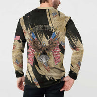 Personalized American 250th Anniversary Button Sweatshirt We The People - Wonder Print Shop