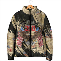 Personalized American 250th Anniversary Padded Jacket We The People - Wonder Print Shop