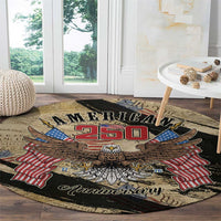 American 250th Anniversary Round Carpet We The People - Wonder Print Shop