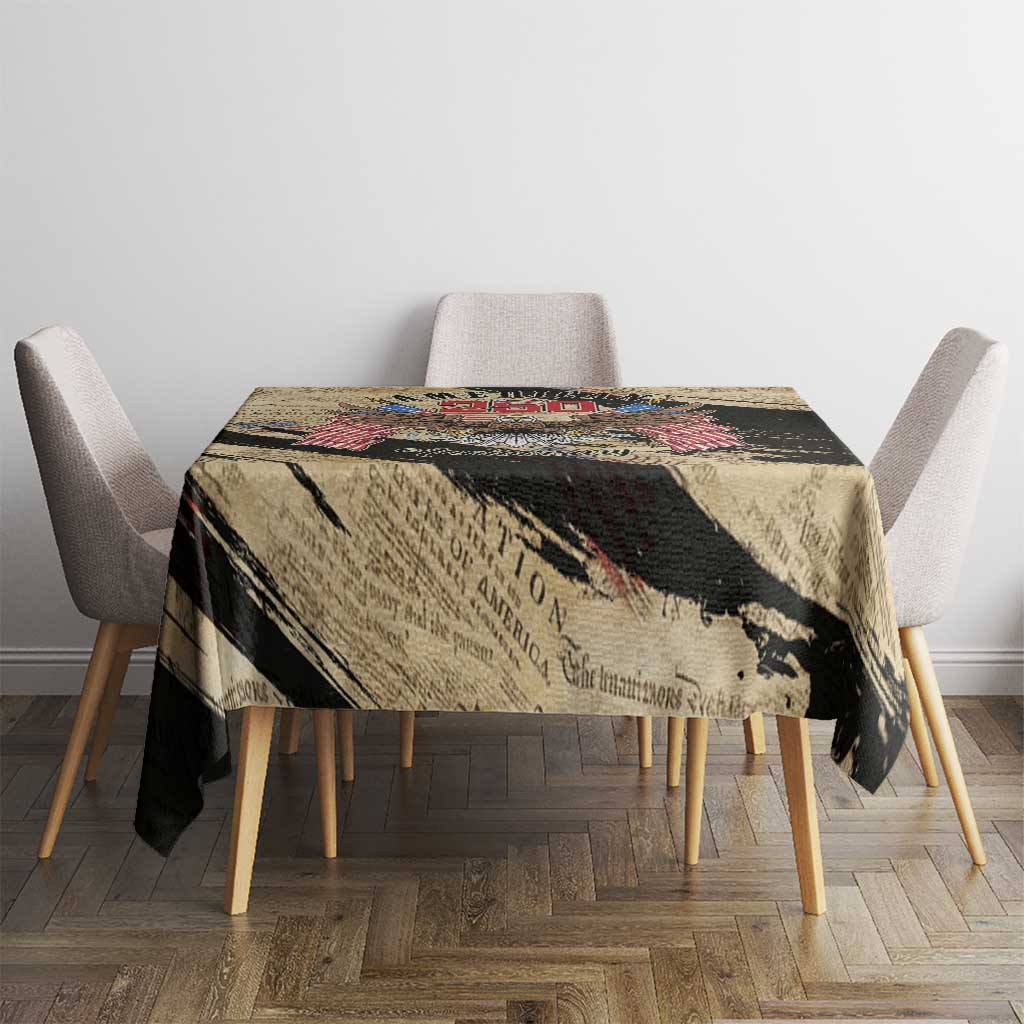 American 250th Anniversary Tablecloth We The People - Wonder Print Shop