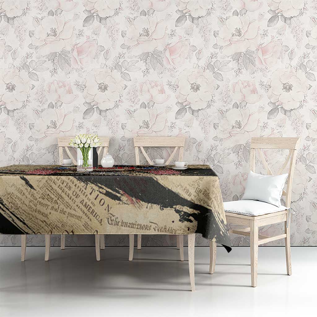 American 250th Anniversary Tablecloth We The People - Wonder Print Shop