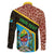 Tanzania Union Day 2024 Family Matching Puletasi and Hawaiian Shirt Uhuru na Umoja Giraffe Pattern - Wonder Print Shop