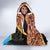 Tanzania Union Day 2024 Hooded Blanket Uhuru na Umoja Giraffe Pattern