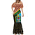 Tanzania Union Day 2024 Mermaid Dress Uhuru na Umoja Giraffe Pattern - Wonder Print Shop