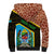 Tanzania Union Day 2024 Sherpa Hoodie Uhuru na Umoja Giraffe Pattern - Wonder Print Shop