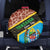 Tanzania Union Day 2024 Spare Tire Cover Uhuru na Umoja Giraffe Pattern - Wonder Print Shop