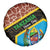 Tanzania Union Day 2024 Spare Tire Cover Uhuru na Umoja Giraffe Pattern - Wonder Print Shop