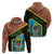 Tanzania Union Day 2024 Zip Hoodie Uhuru na Umoja Giraffe Pattern - Wonder Print Shop