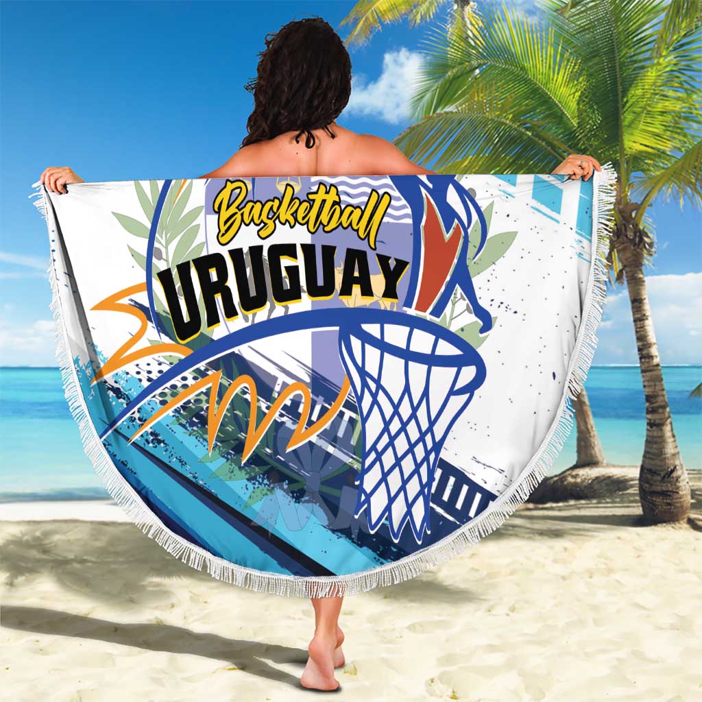 Uruguay Basketball Beach Blanket Charruas Go Champion