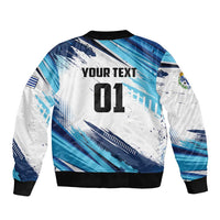 Uruguay Basketball Custom Bomber Jacket Charruas Go Champion