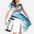 Uruguay Basketball Custom Family Matching Long Sleeve Bodycon Dress and Hawaiian Shirt Charruas Go Champion