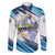 Uruguay Basketball Custom Family Matching Off Shoulder Maxi Dress and Hawaiian Shirt Charruas Go Champion