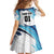 Uruguay Basketball Custom Family Matching Summer Maxi Dress and Hawaiian Shirt Charruas Go Champion