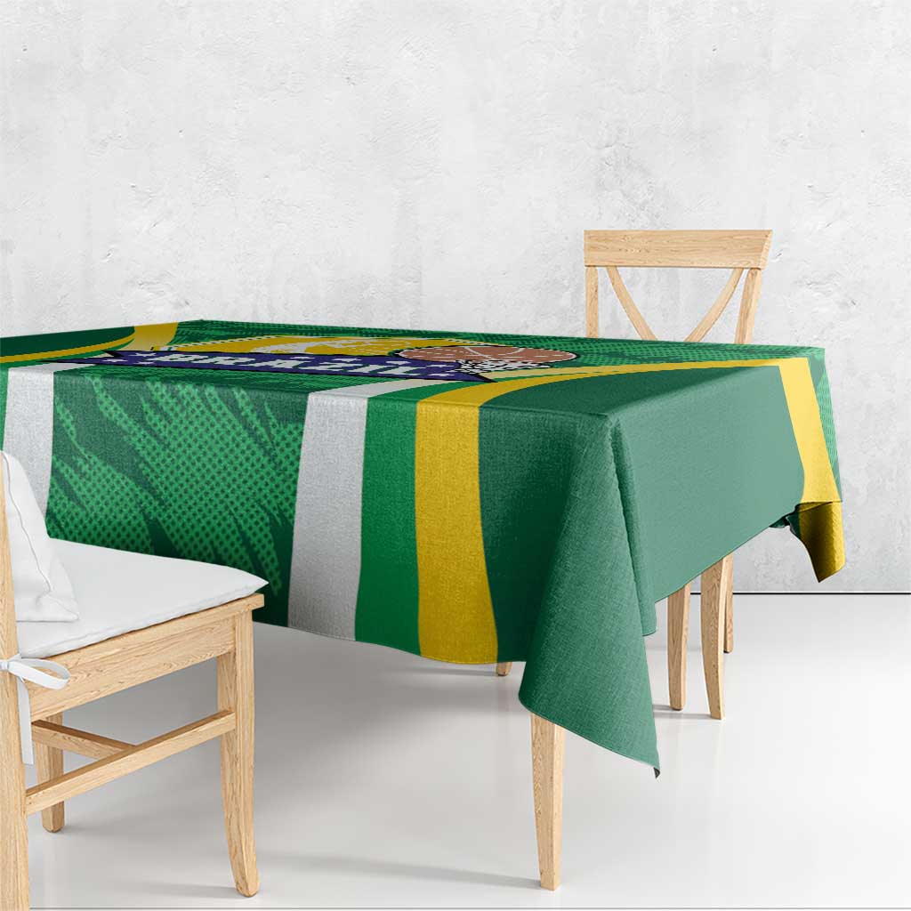 Brazil Basketball Tablecloth Come On Brasil Cariocas