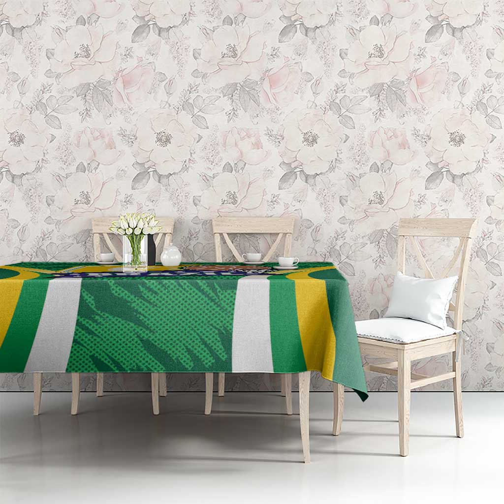 Brazil Basketball Tablecloth Come On Brasil Cariocas
