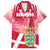 Denmark Constitution Day 2024 Family Matching Short Sleeve Bodycon Dress and Hawaiian Shirt Grundlovsdag 5th June - Wonder Print Shop