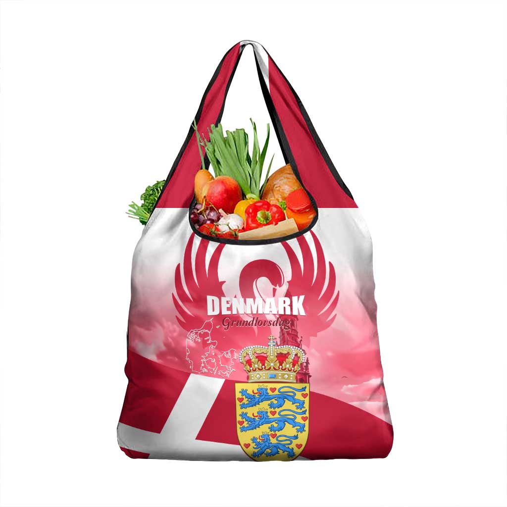 Denmark Constitution Day 2024 Grocery Bag Grundlovsdag 5th June