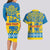 Sweden National Day 2024 Couples Matching Long Sleeve Bodycon Dress and Hawaiian Shirt Svenska Flaggans Dag - Wonder Print Shop